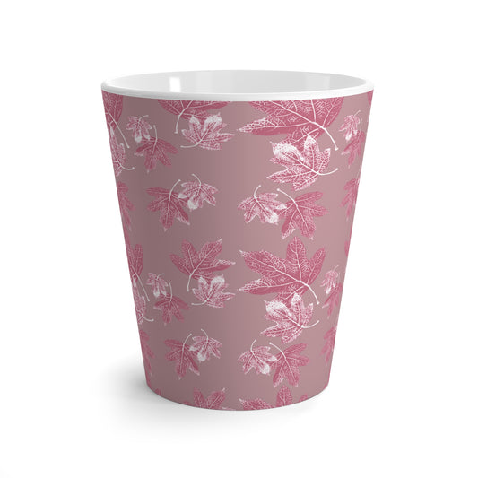 Latte Mug, Oak Leaf Hydrangea© Mauve