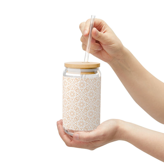 Copy of Copy of Sipper Glass, Royal Prim©, Almond, 16oz