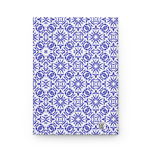 Hardcover Journal Matte, Royal Prim©, Royal Blue & White