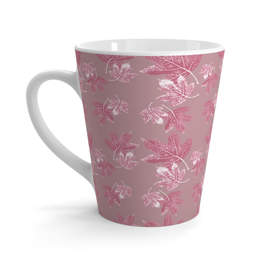 Latte Mug, Oak Leaf Hydrangea© Mauve