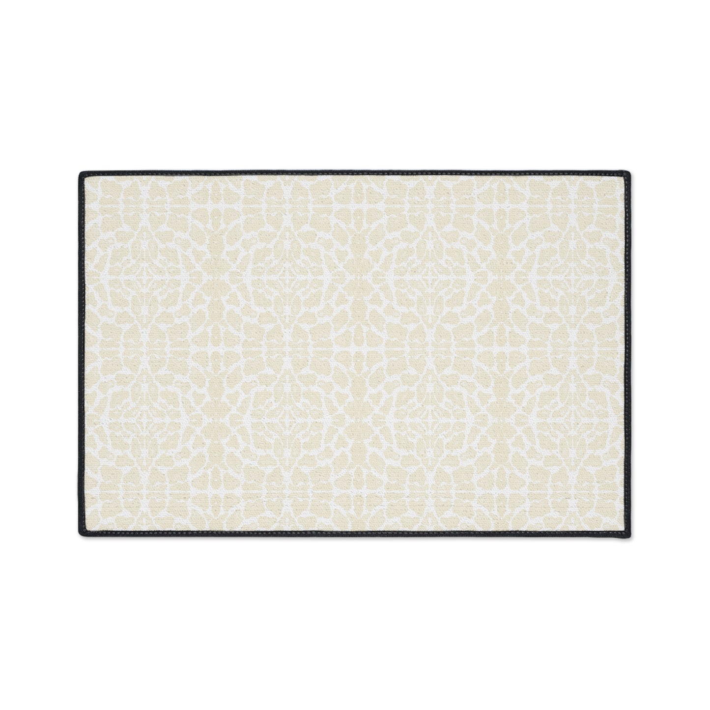 Heavy Duty Floor Mat - "Snow Leopard" Durable Area Rug, Non-Slip Home Decor, Heavy Traffic Welcome Mat, Kitchen & Entryway