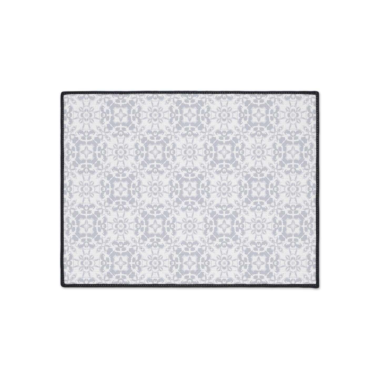 Stylish Heavy Duty Floor Mat, Rounded Coastal Tile© Moonlight, Indoor/Outdoor Rug for Home Decor, Kitchen Mat, Pet Friendly