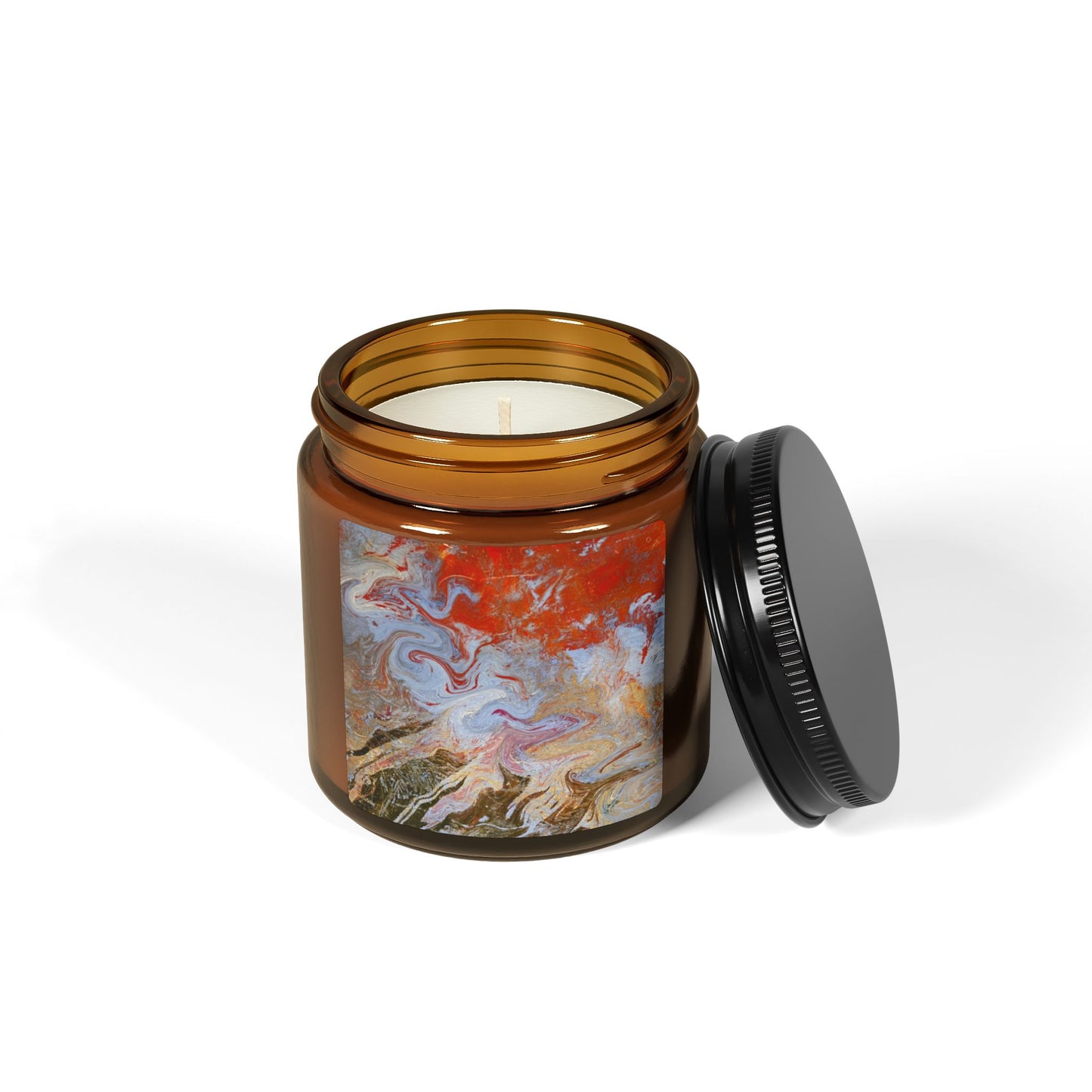 Scented Soy Candle, Aromatherapy Candle, Tidal© Orange, Eco-Friendly Candle, Home Decor Candle, Relaxation Gift, Meditation Gift