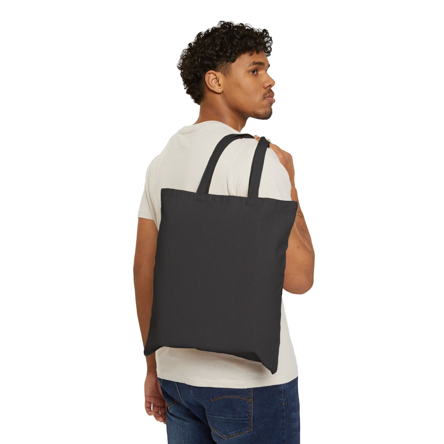 Cotton Canvas Tote Bag, Roya Prim© Purple