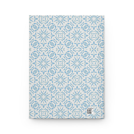 Hardcover Journal Matte, Royal Prim©, Blue & White
