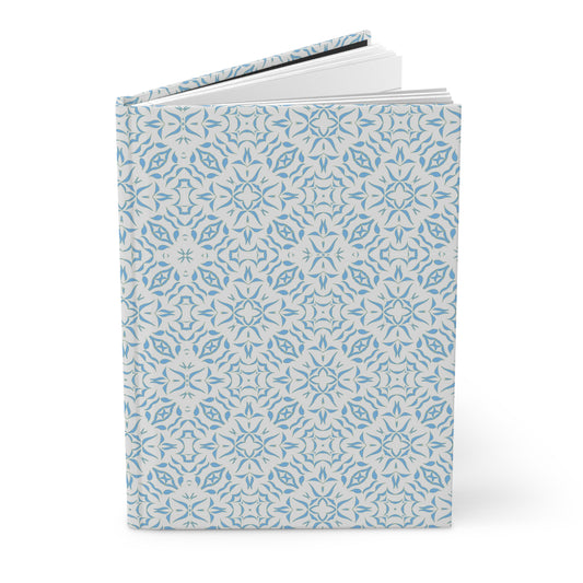 Hardcover Journal Matte, Royal Prim©, Blue & White