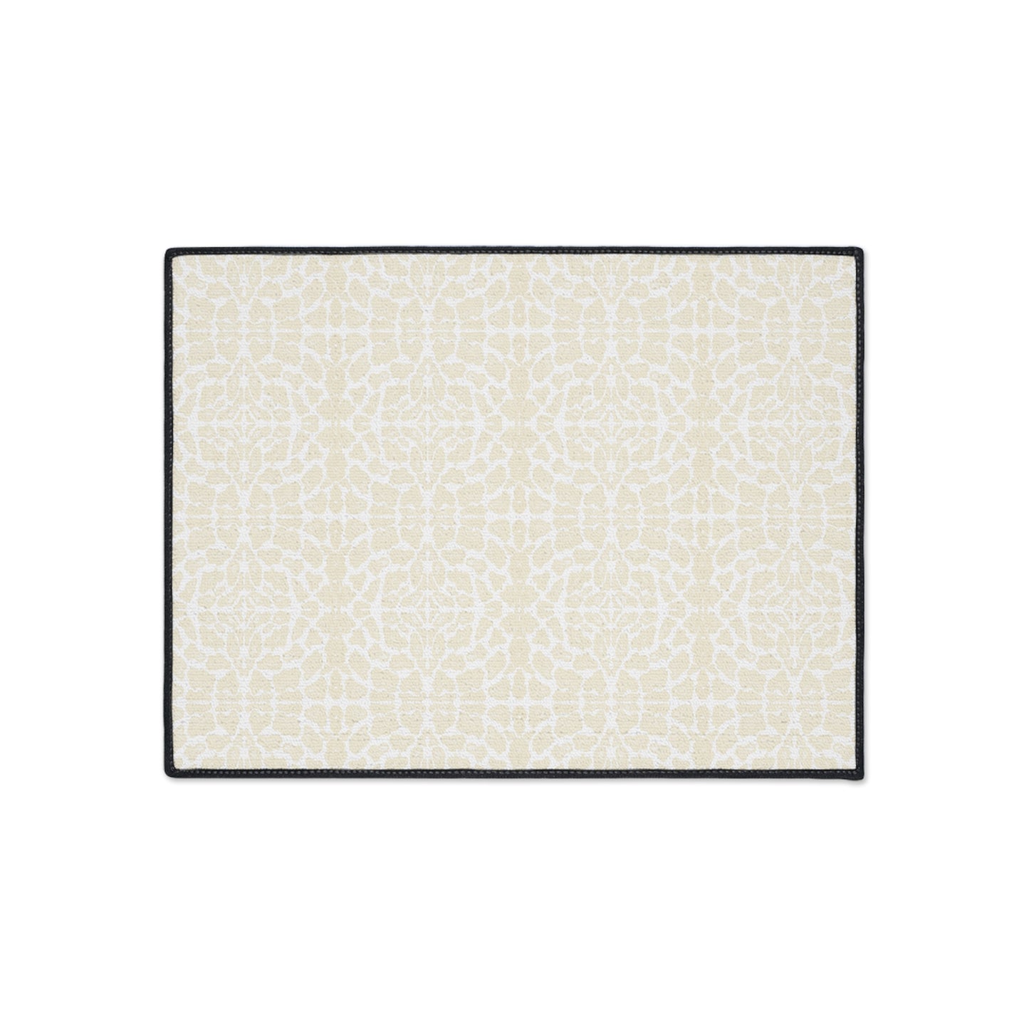 Heavy Duty Floor Mat - "Snow Leopard" Durable Area Rug, Non-Slip Home Decor, Heavy Traffic Welcome Mat, Kitchen & Entryway