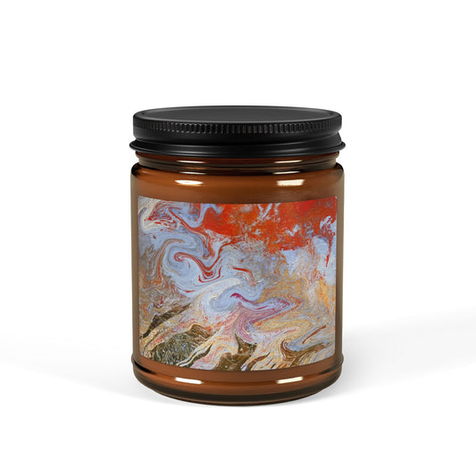 Scented Soy Candle, Aromatherapy Candle, Tidal© Orange, Eco-Friendly Candle, Home Decor Candle, Relaxation Gift, Meditation Gift