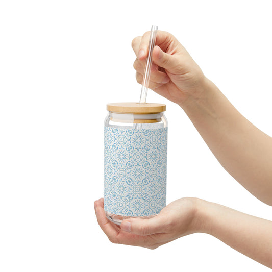 Copy of Copy of Sipper Glass, Royal Prim©, Blue, 16oz