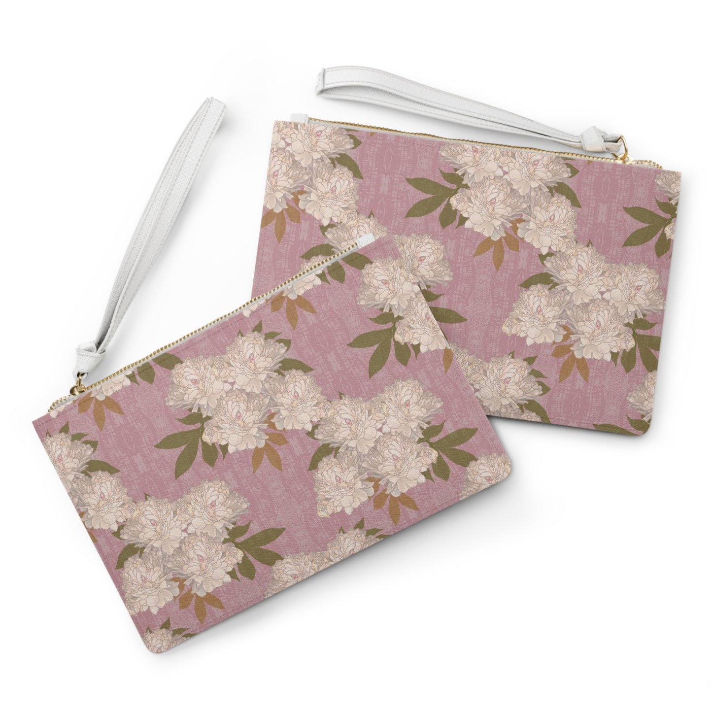 Clutch Bag, Rachel's Peonies© Mauve