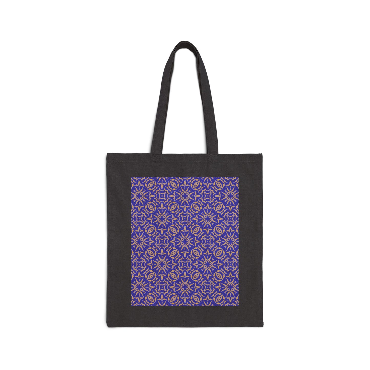 Cotton Canvas Tote Bag, Roya Prim© Purple