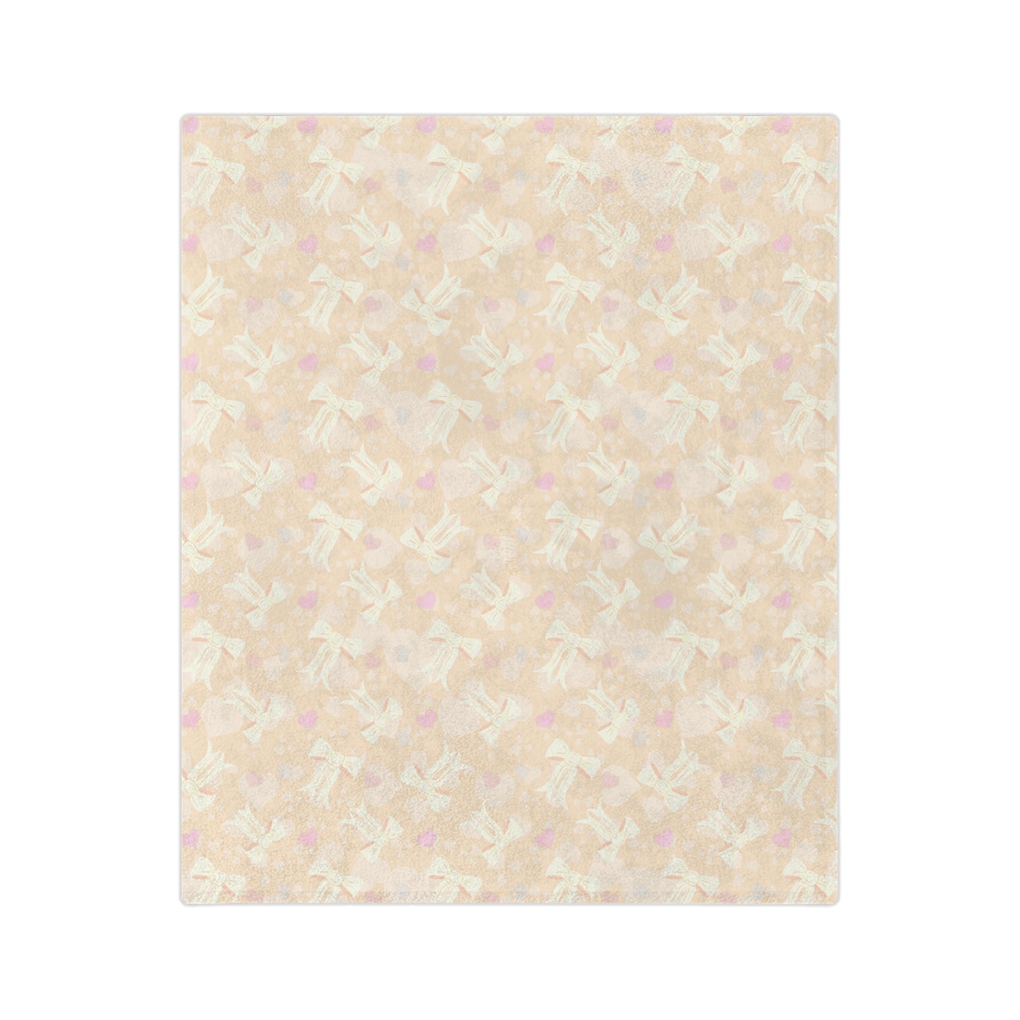 Velveteen Microfiber Blanket — Soft Pastel Floral Unicorn Throw for Nursery & Gifts
