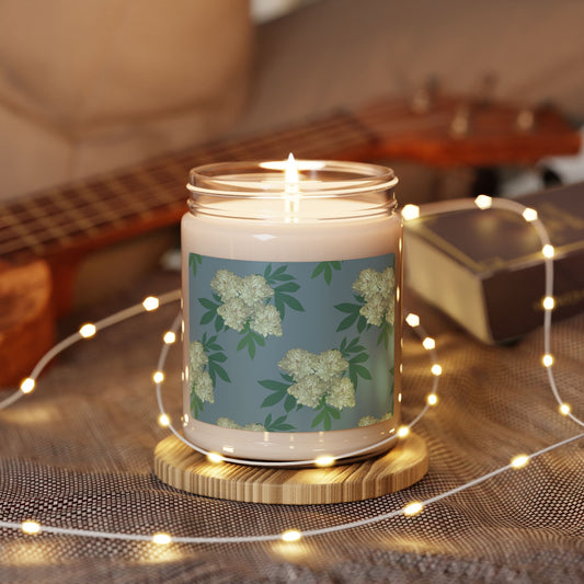 Scented Soy Candle, Rachel's Peonies© Blue 9oz