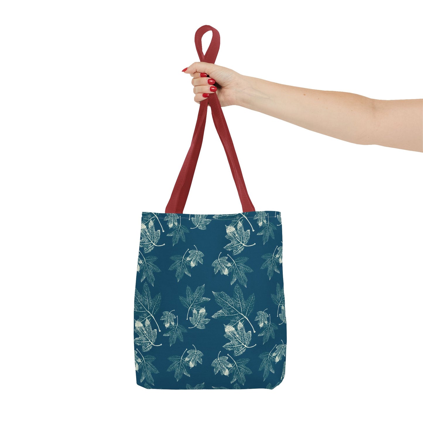 Tote Bag - Oak leaf Hydrangea© in Teal