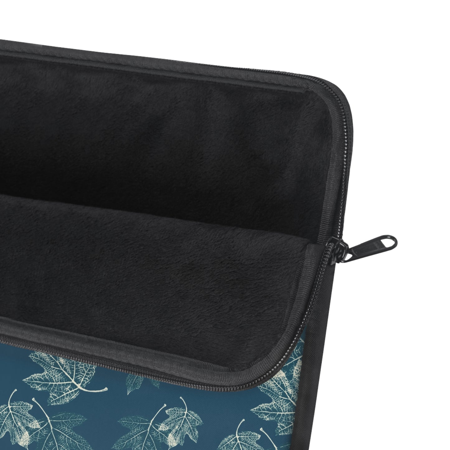 Laptop Sleeve - Oak Leaf Hydrangea© in Teal