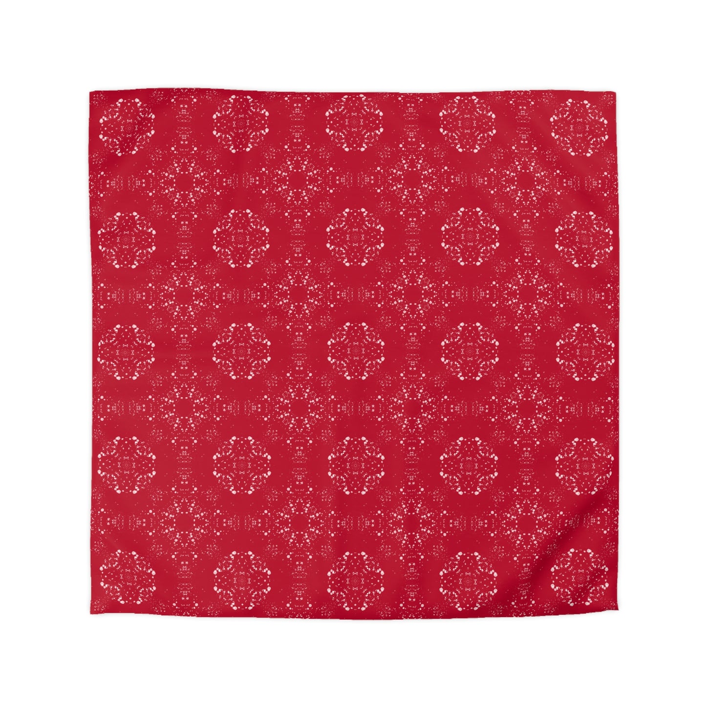 Microfiber Duvet Cover - Batik Scatter, Red