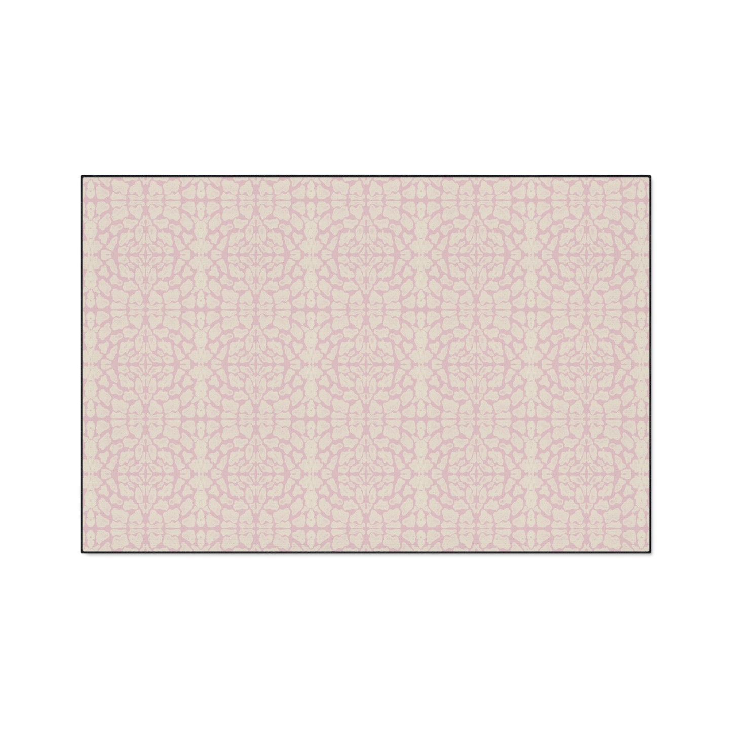 Elegant Heavy Duty Floor Mat Pink Shell, for Home and Office | Stylish Anti-Fatigue Mats | Perfect for Kitchen & Entryway