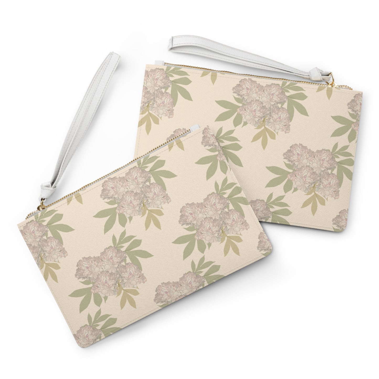 Clutch Bag, Rachel's Peonies© Blush