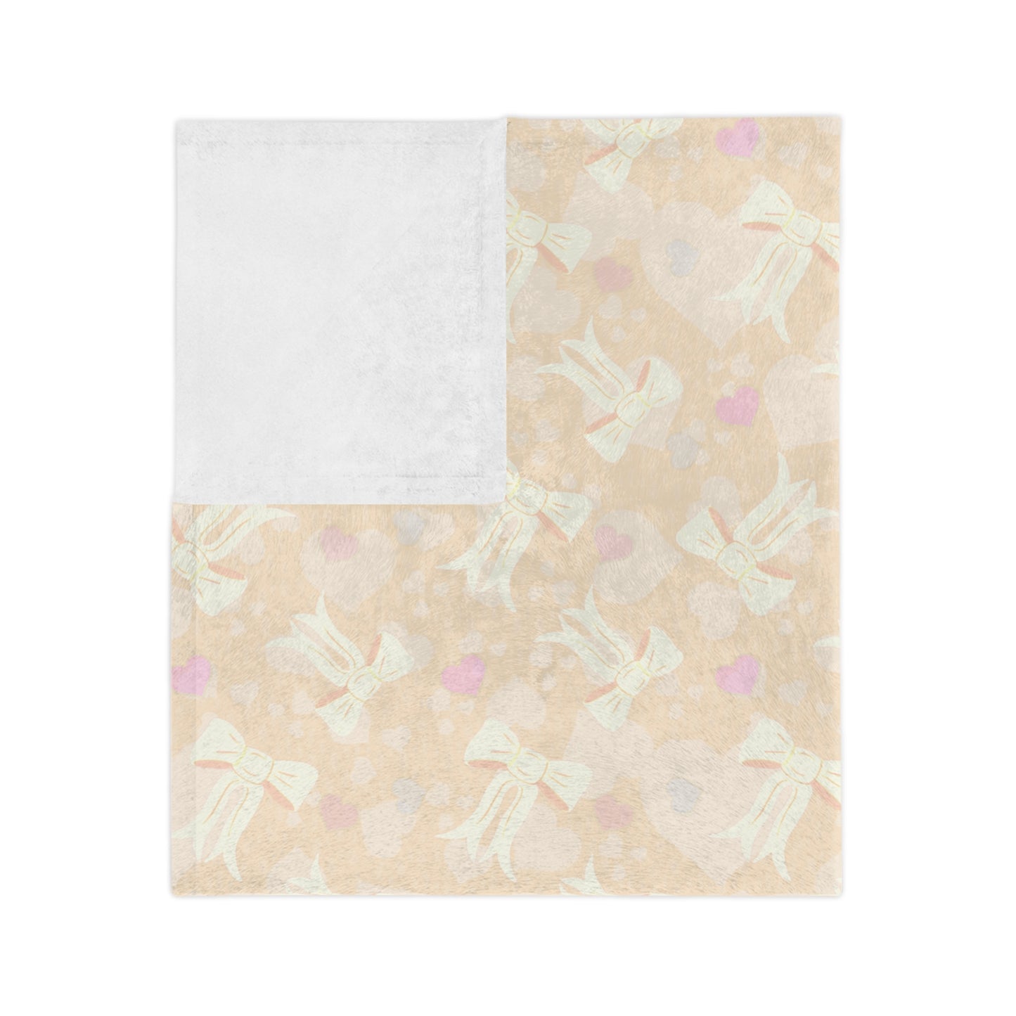 Velveteen Microfiber Blanket — Soft Pastel Floral Unicorn Throw for Nursery & Gifts