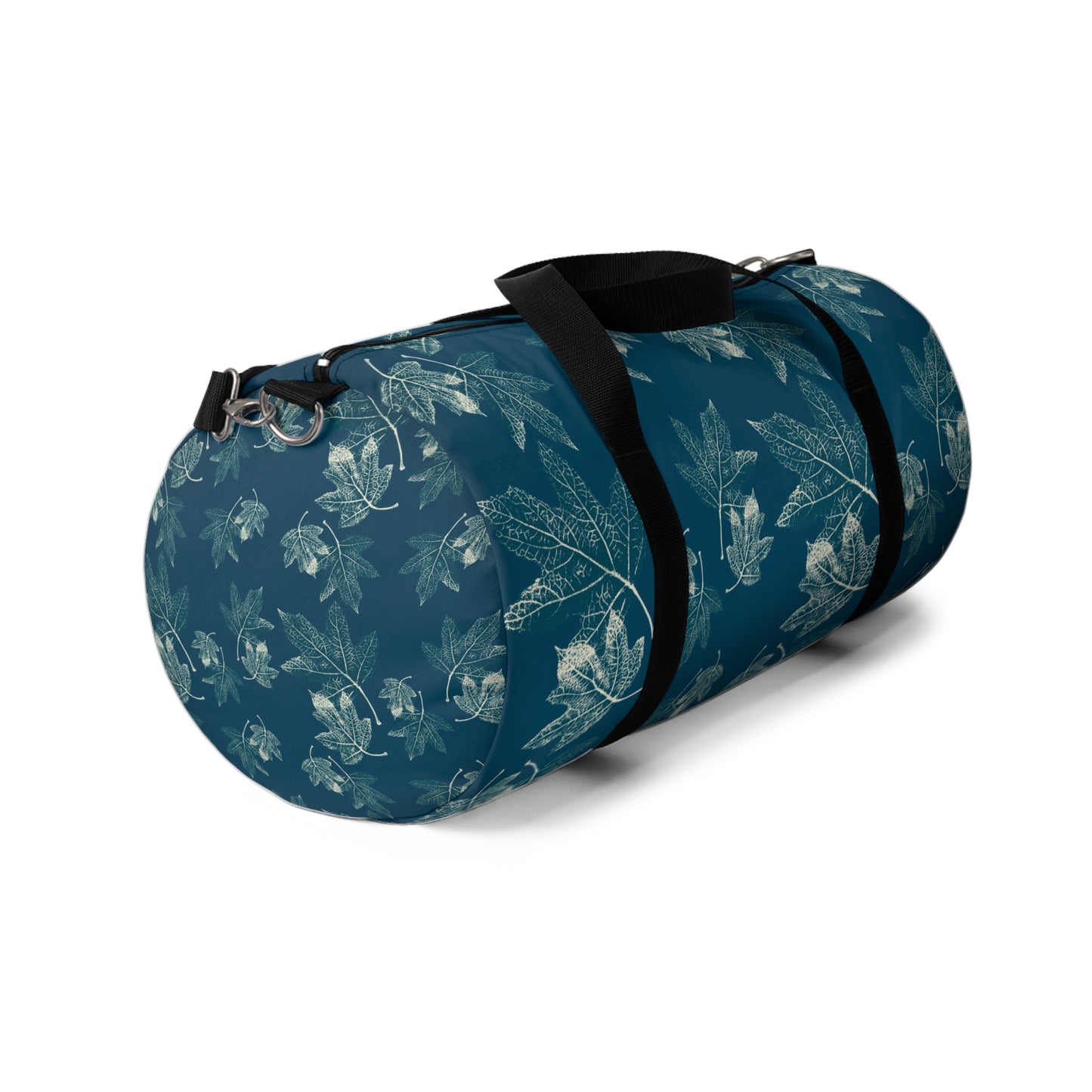 Duffel Bag - Oak Leaf Hydrangea© in Teal