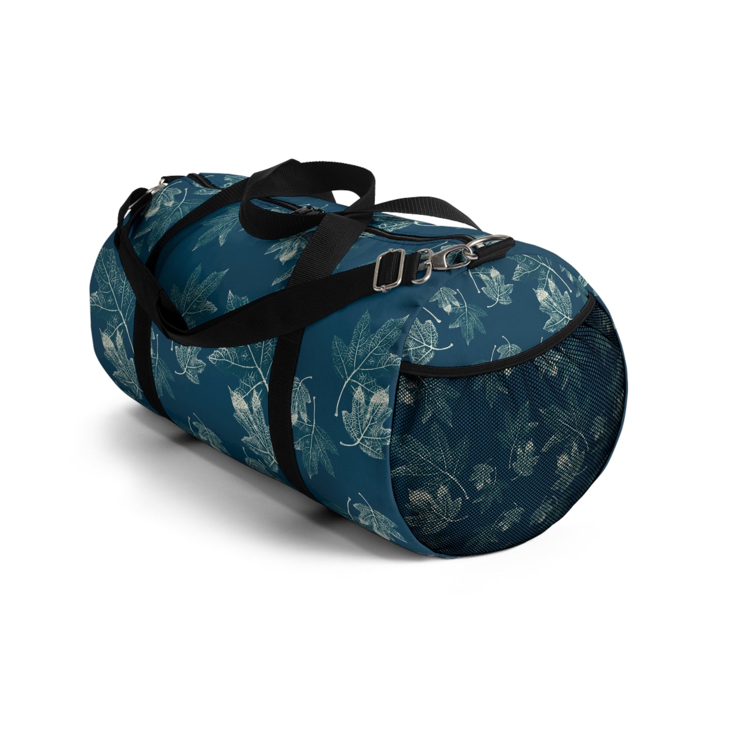 Duffel Bag - Oak Leaf Hydrangea© in Teal