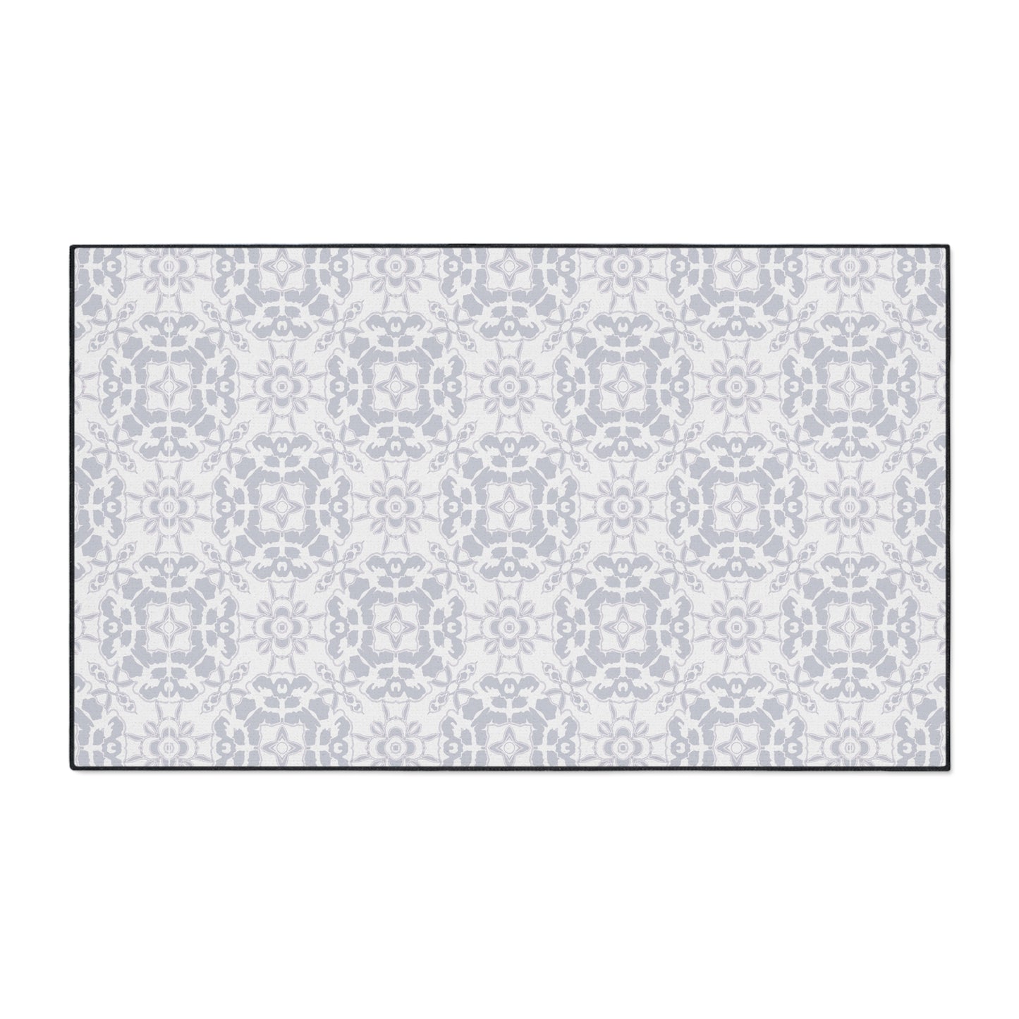Stylish Heavy Duty Floor Mat, Rounded Coastal Tile© Moonlight, Indoor/Outdoor Rug for Home Decor, Kitchen Mat, Pet Friendly