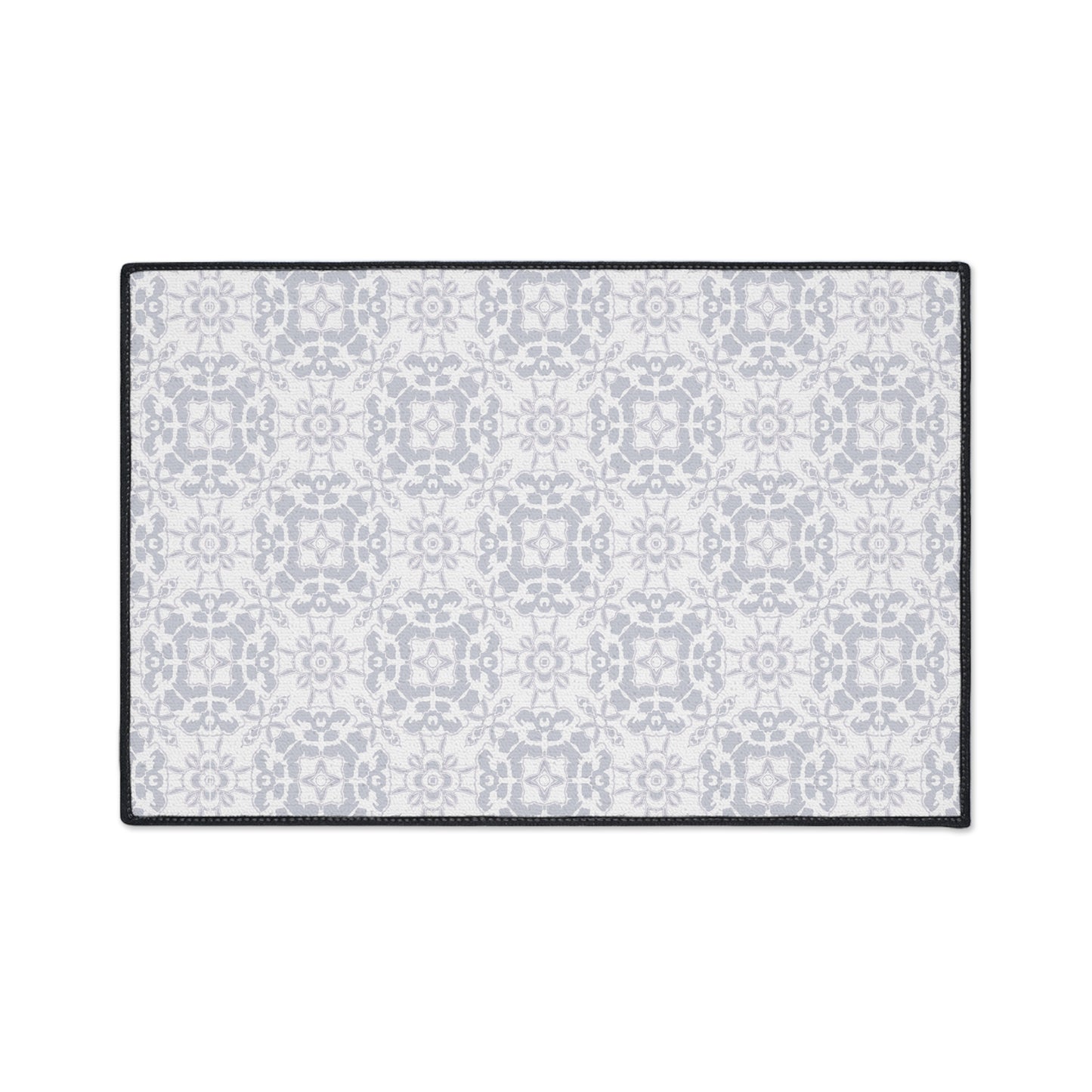 Stylish Heavy Duty Floor Mat, Rounded Coastal Tile© Moonlight, Indoor/Outdoor Rug for Home Decor, Kitchen Mat, Pet Friendly