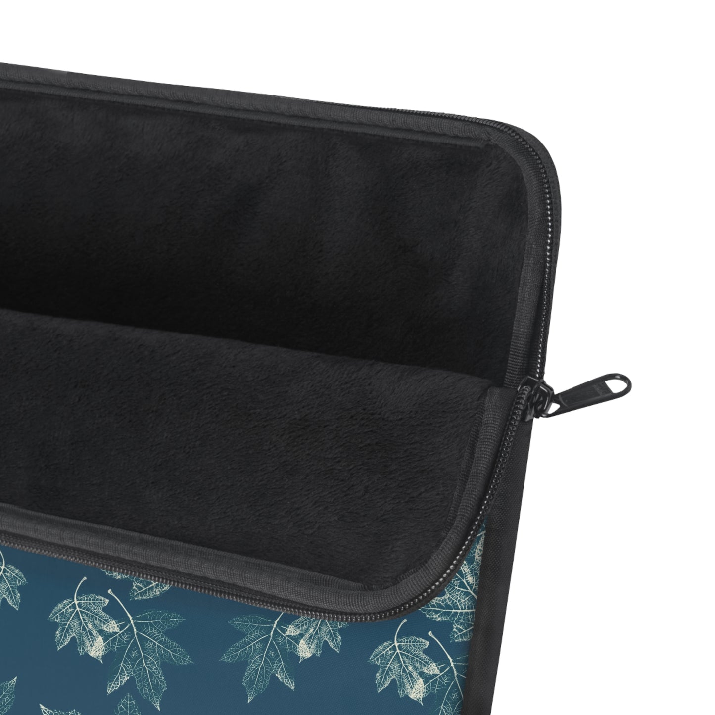 Laptop Sleeve - Oak Leaf Hydrangea© in Teal