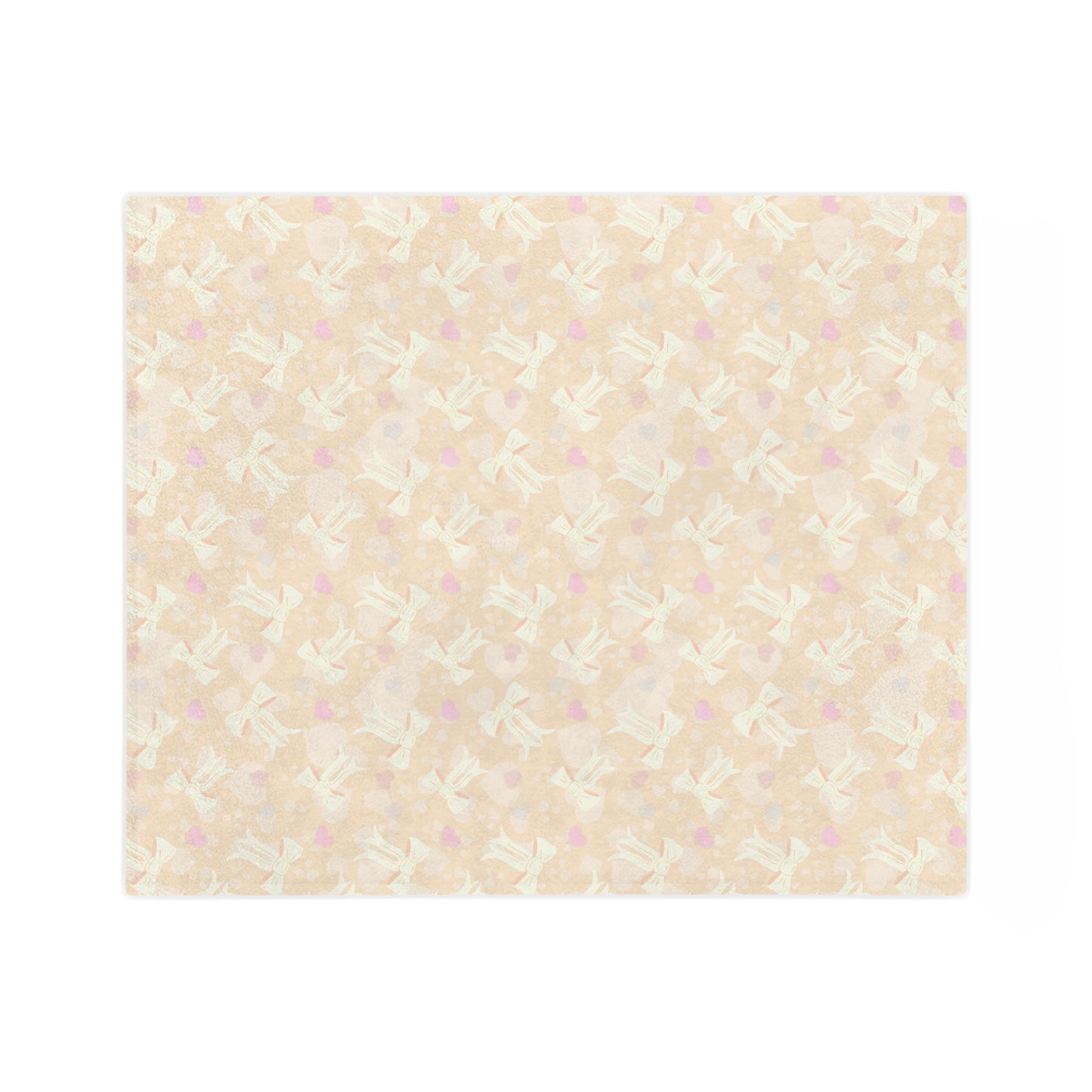 Velveteen Microfiber Blanket — Soft Pastel Floral Unicorn Throw for Nursery & Gifts