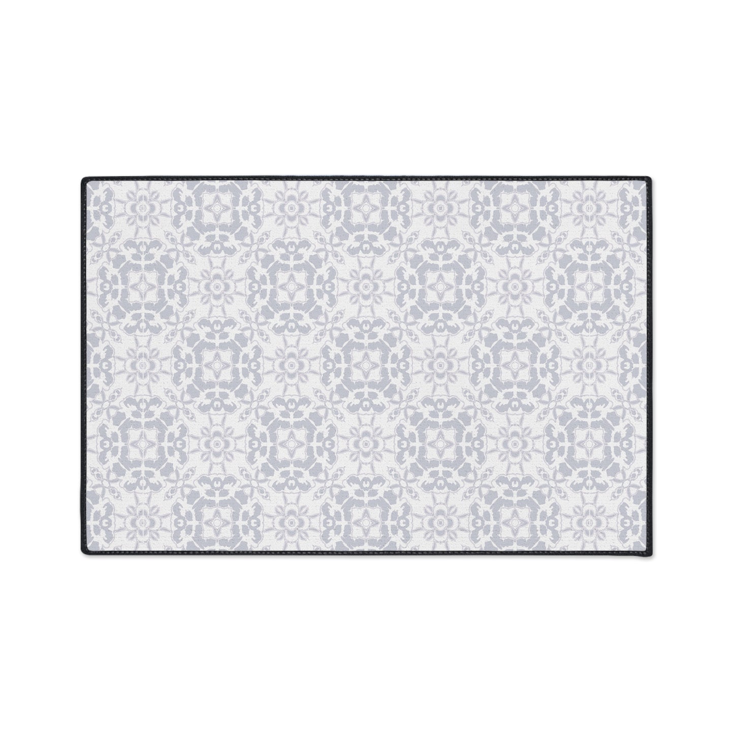Stylish Heavy Duty Floor Mat, Rounded Coastal Tile© Moonlight, Indoor/Outdoor Rug for Home Decor, Kitchen Mat, Pet Friendly
