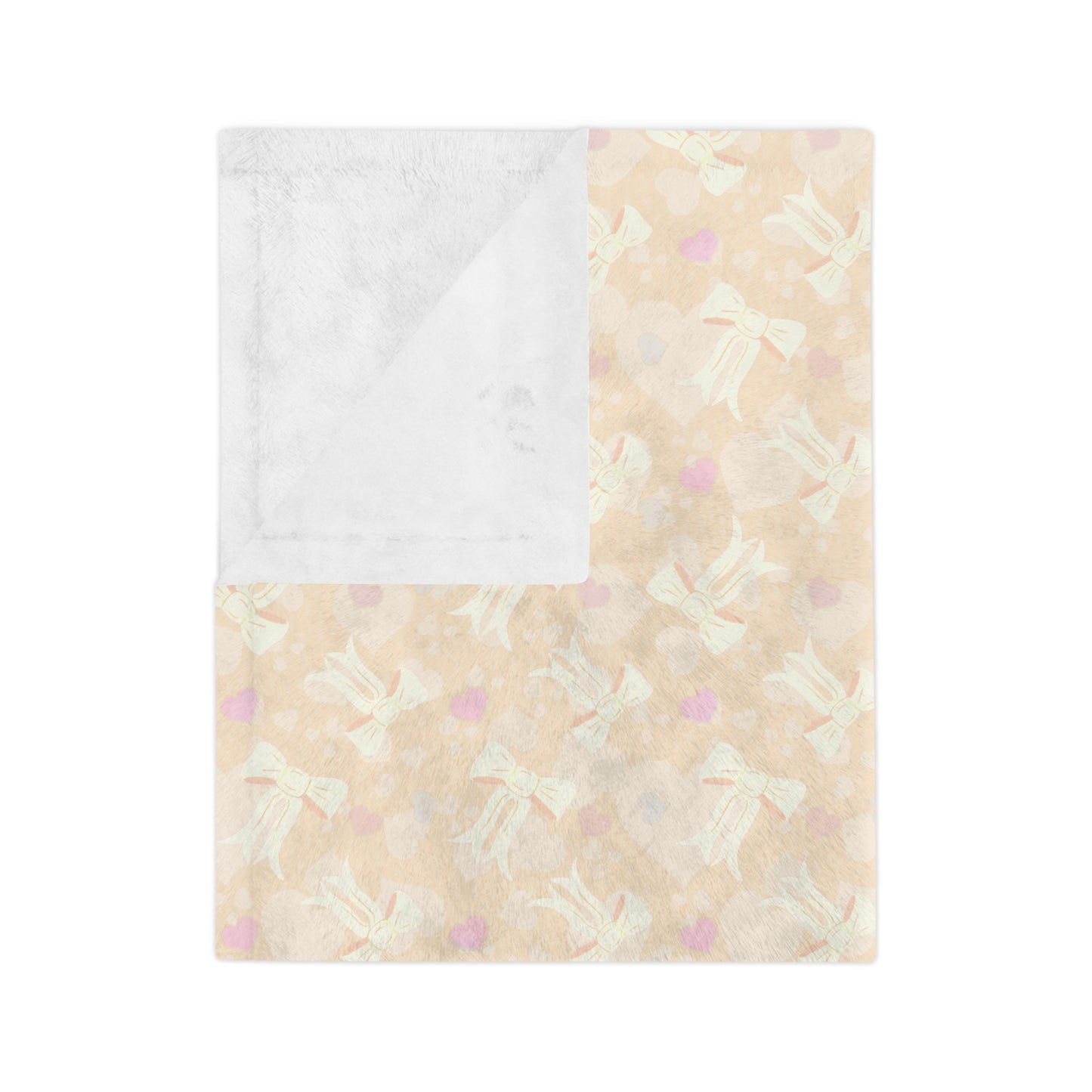 Velveteen Microfiber Blanket — Soft Pastel Floral Unicorn Throw for Nursery & Gifts