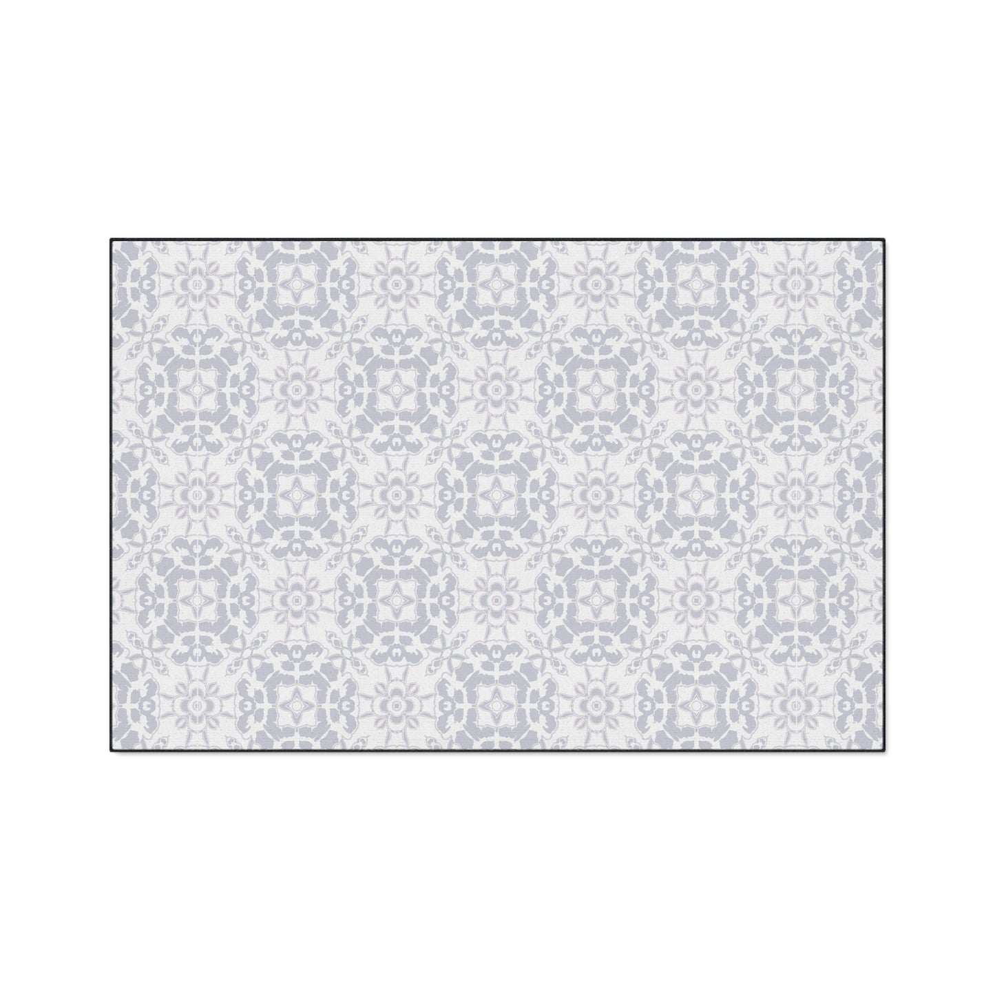 Stylish Heavy Duty Floor Mat, Rounded Coastal Tile© Moonlight, Indoor/Outdoor Rug for Home Decor, Kitchen Mat, Pet Friendly