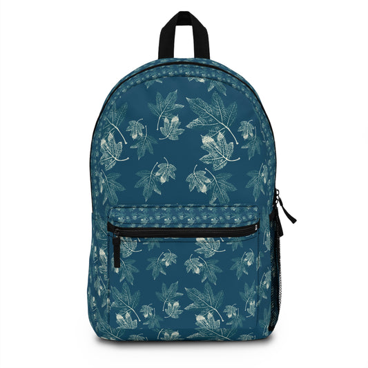 Backpack - Oak Leaf Hydrangea© in Teal